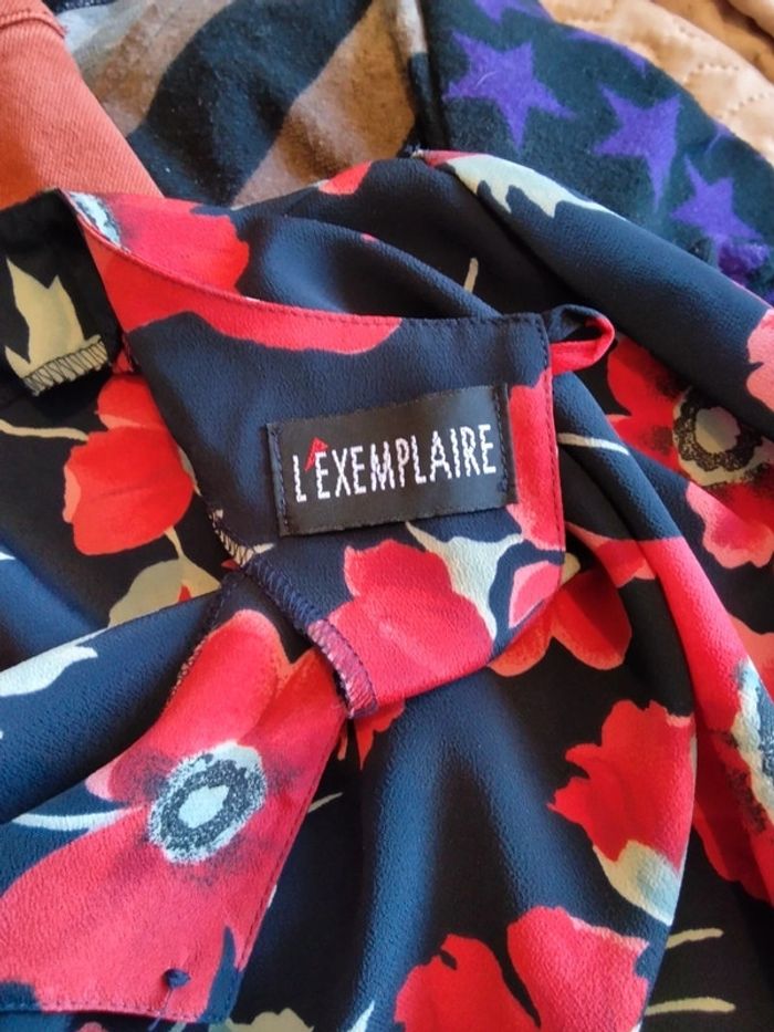 Haut grande taille fleuri 5XL / 50 - photo numéro 2