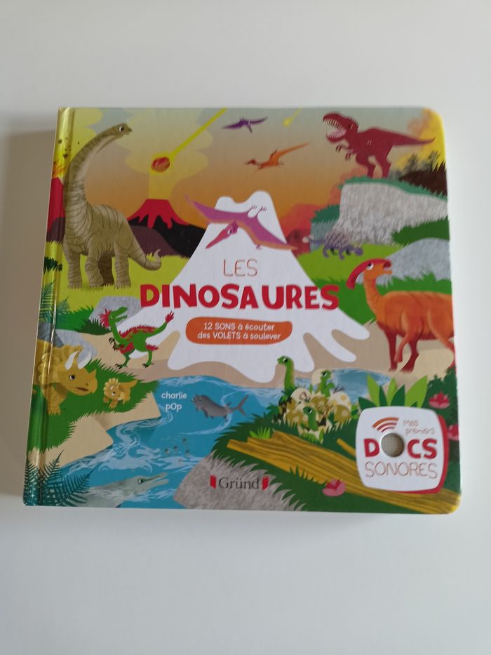 Mes premiers docs sonores les dinosaures grund fonctionne