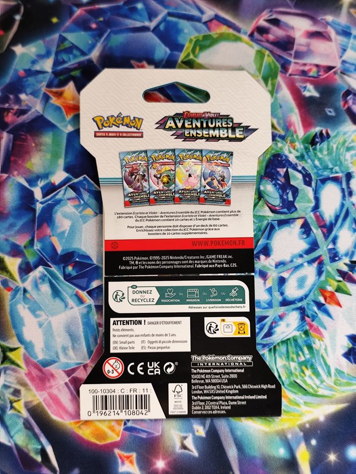 Booster aventures ensemble ev09 Zacian ex de Nabil - photo numéro 2