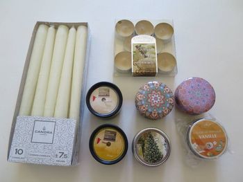 Lot de Bougies Neuves