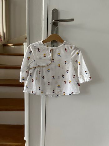 Blouse manches longues - 12 mois
