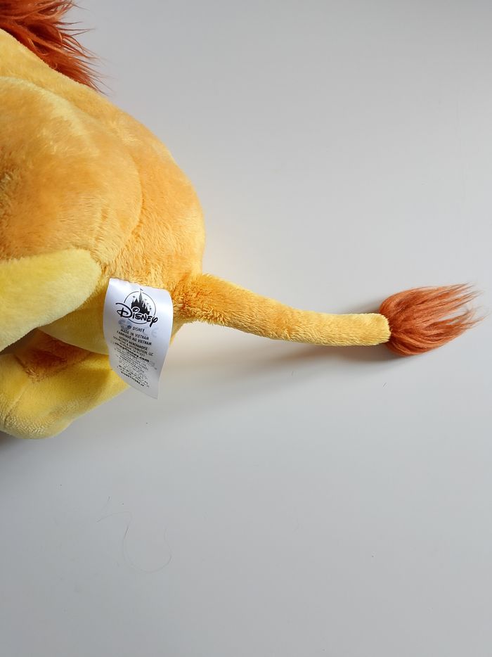 Peluche moufasa roi lion Disney store 40 cm - photo numéro 5