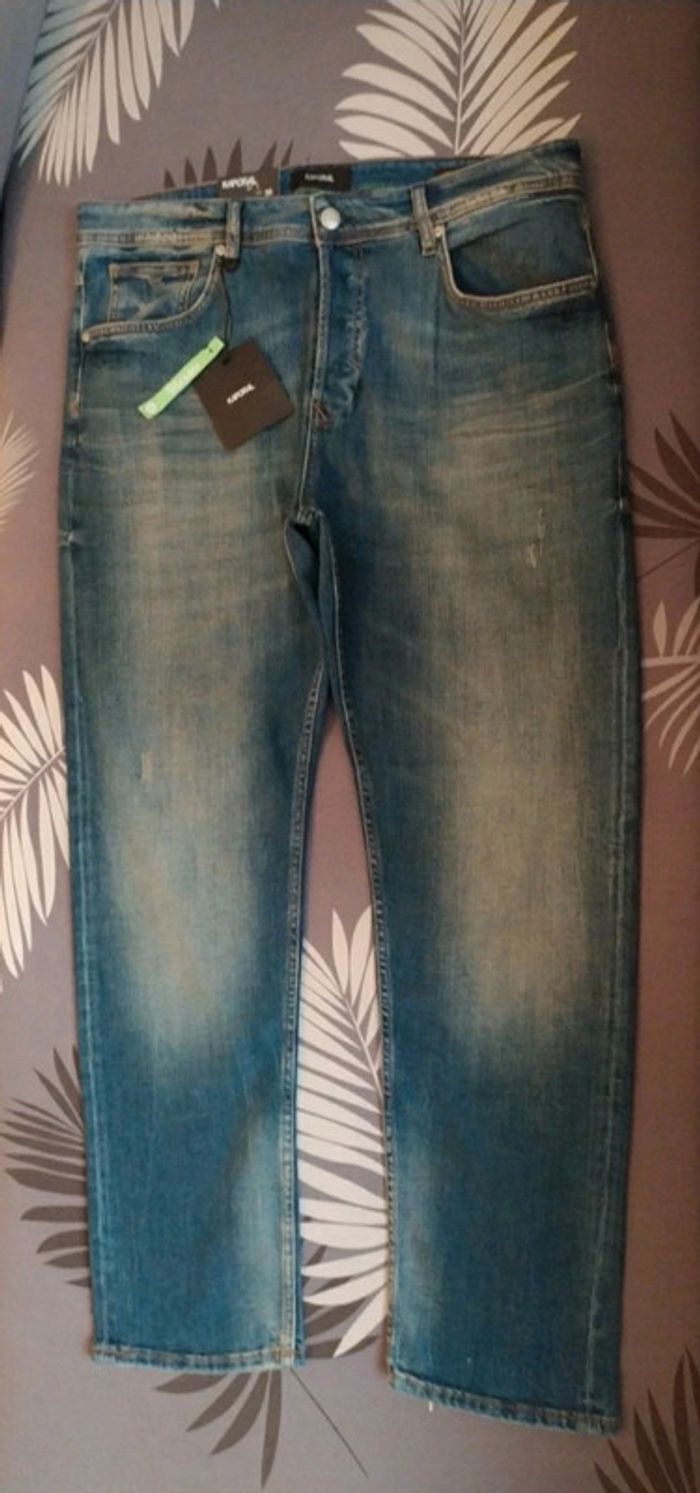 Superbe jean homme Kaporal Relaxed Fit taille 36 soit 46 France neuf - photo numéro 2