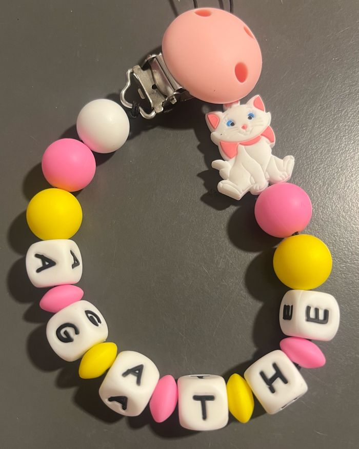 Attache tétine personnalisé - photo numéro 2