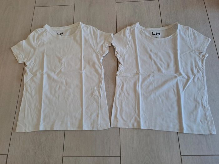 T shirt blanc 8ans