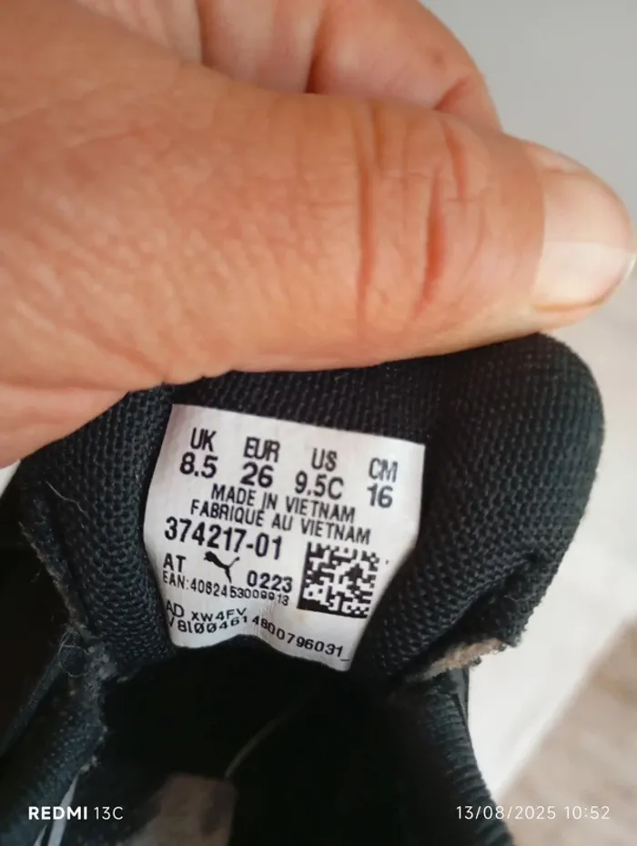Lot de deux paires de basket 26 - photo numéro 6