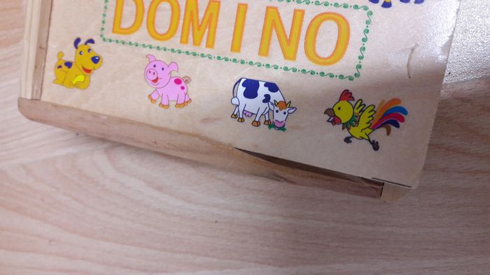 Domino animaux en bois - photo numéro 2