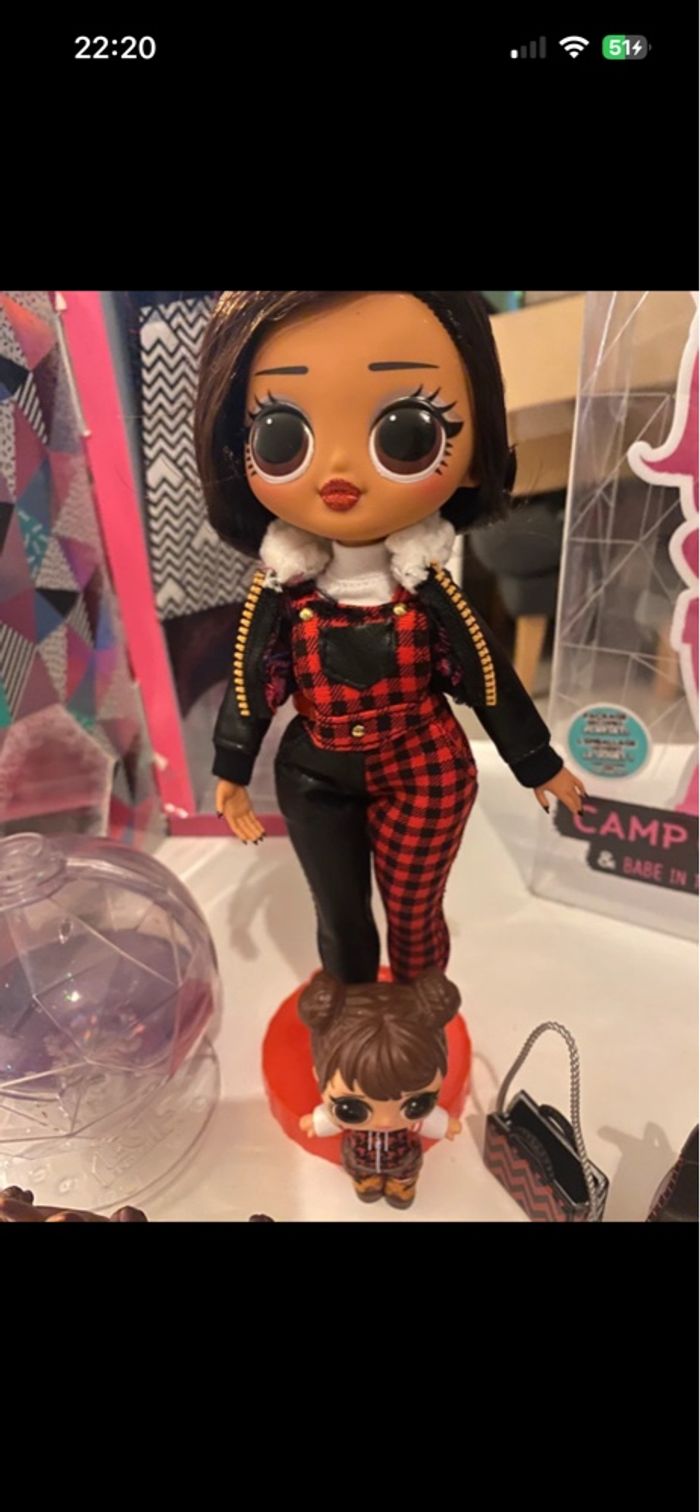 O.M.G. Winter Chill Camp Cutie Poupée Mannequin & Poupée Babe dans Les Bois Avec 25 Surprises - photo numéro 6