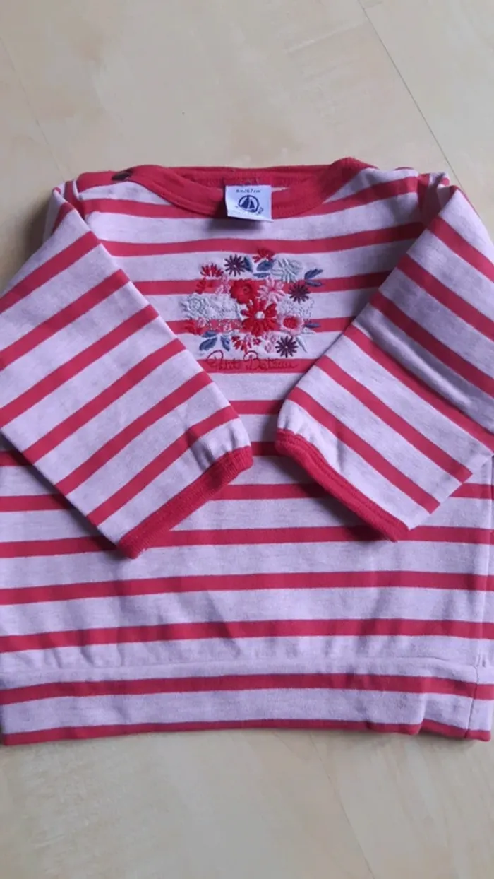 Pull fille petit bateau - photo numéro 2
