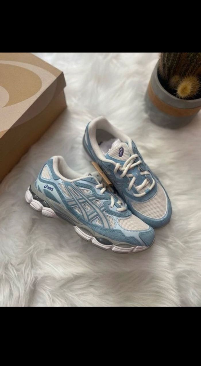 Asics gel nyc Arctic Sky bleu blanc 39 - photo numéro 3