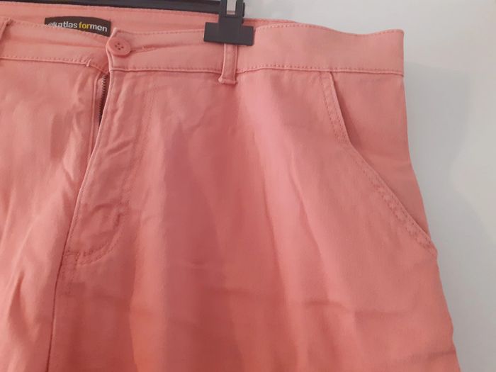 Bermuda/ short homme Atlas for men saumon taille 48 - photo numéro 6