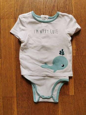 Body-T-shirt Orchestra T. 3 mois