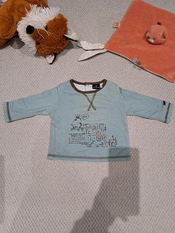 T-shirt manche longue 6 mois sergent major