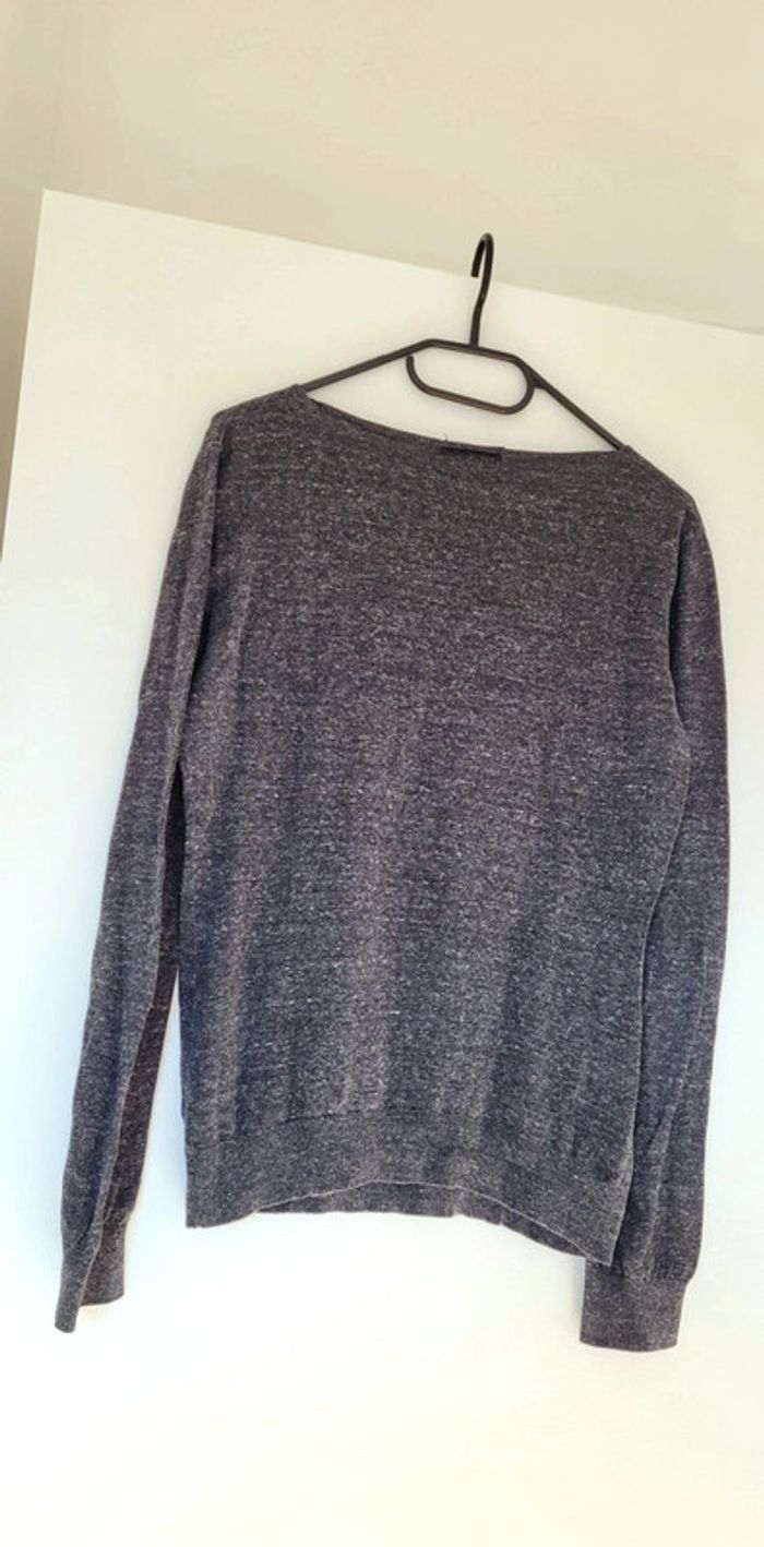 Pull décolleté gris foncé Kaporal Taille L Neuf - photo numéro 6