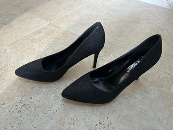 Escarpins noir pailletée