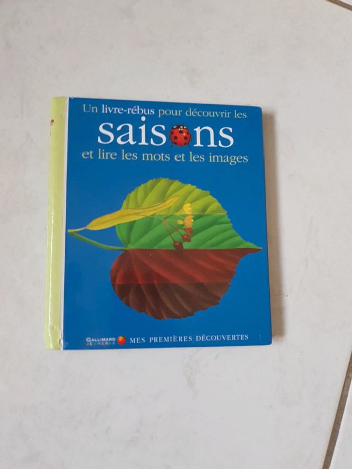 Livre rébus Les saisons - photo numéro 2