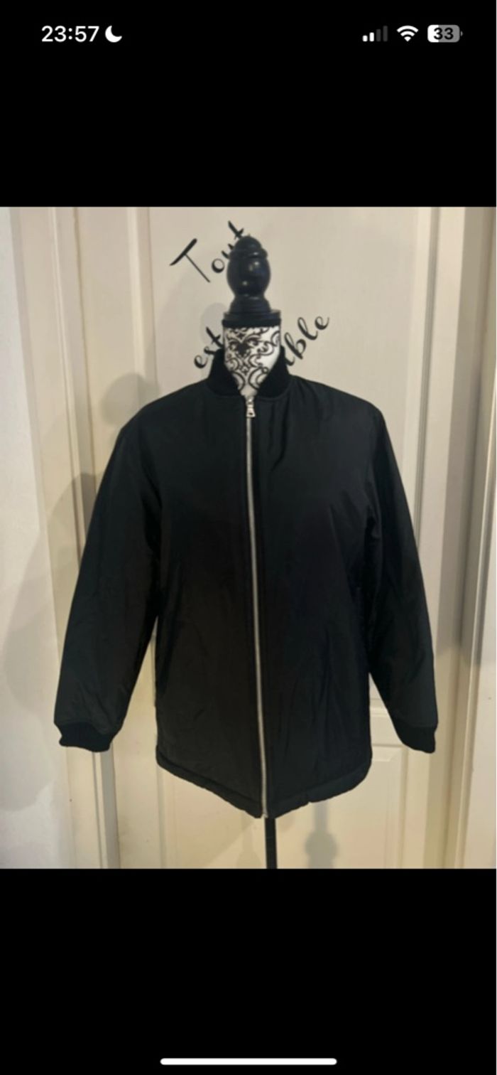 Blouson style bombées doublé