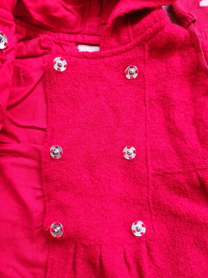 Manteau DPAM en laine + bonnet assorti – 1 an 🎄❤️ - photo numéro 4
