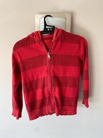 Gilet rouge 6ans Okaidi