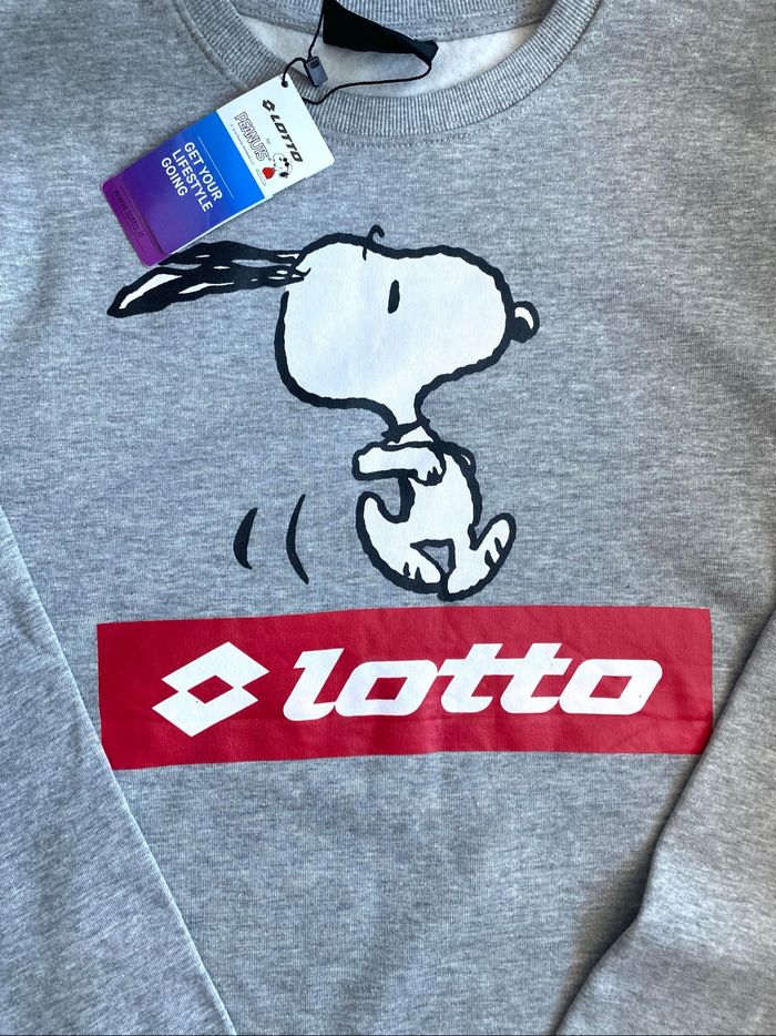 #238 Sweat Snoopy x Lotto taille L - photo numéro 2