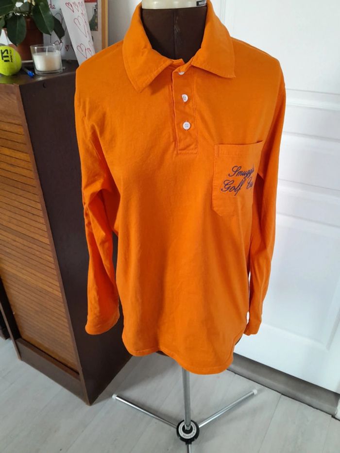 Polo manche longue smuggler golf cup brodé - photo numéro 2