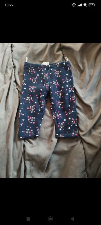 Lot de pantalon leggins bébé fille
