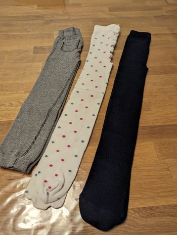 Lot de 3 collants 4-6 ans