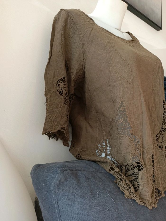 Blouse dentelle - photo numéro 3