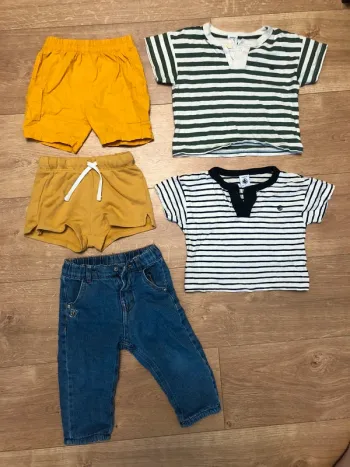 Lot de 5 vêtements 18mois bébé