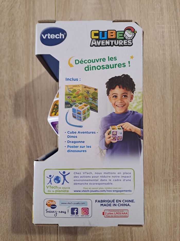 Cube aventures dinos vtech neuf - photo numéro 3