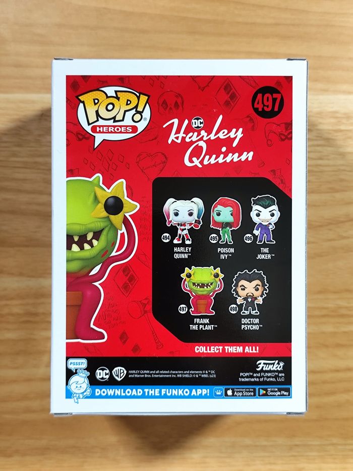 Funko Pop! - Frank The Plant N°497 - (DC Heroes Harley Quinn) - photo numéro 3