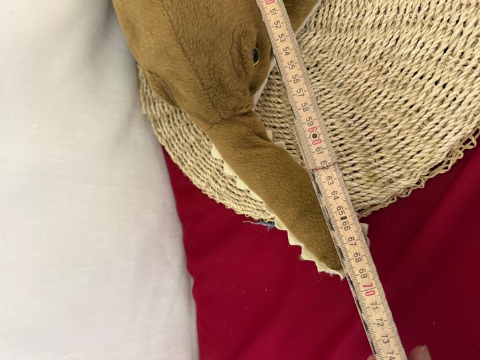 Peluche poisson scie - wild republic - photo numéro 5