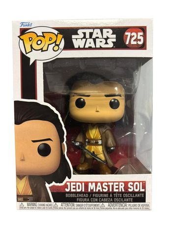 Figurine Funko Pop Star Wars Jedi Master Sol numéro 725 neuf