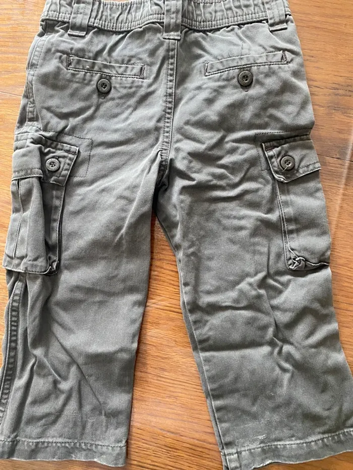 Ensemble 24 mois – Tee-shirt manches longues + pantalon large - photo numéro 8