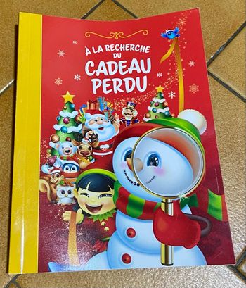 Livres a la recherche du cadeau perdu kinder