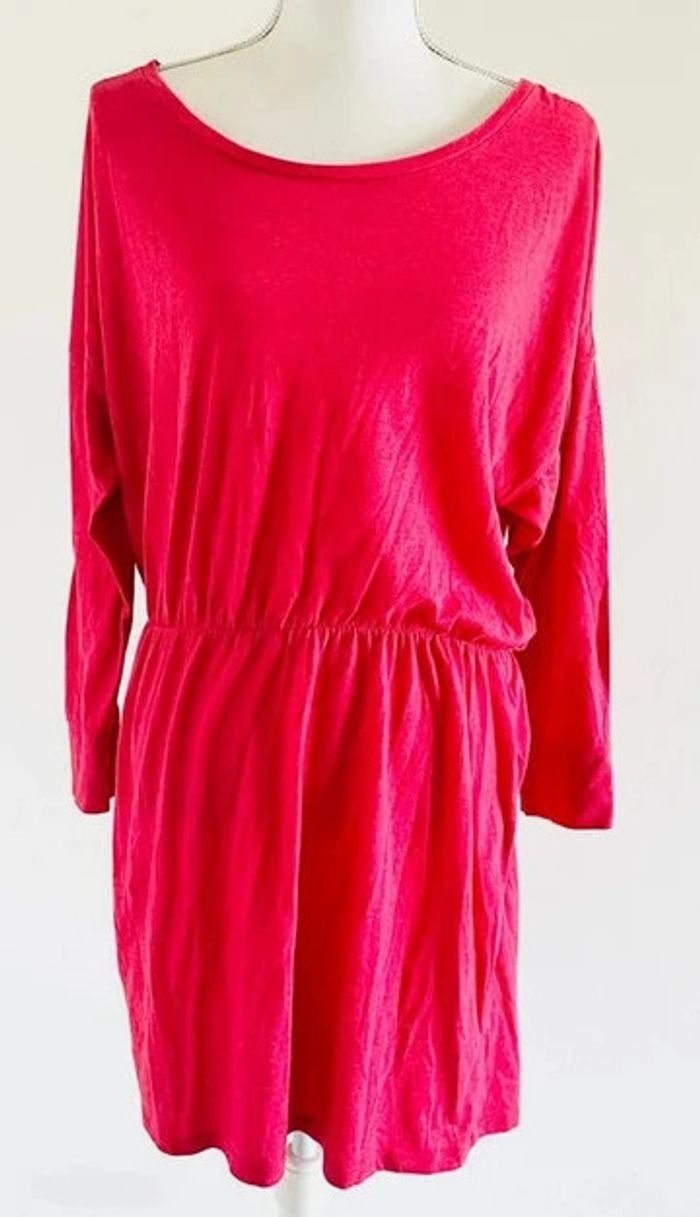 Robe rouge La Halle - photo numéro 2