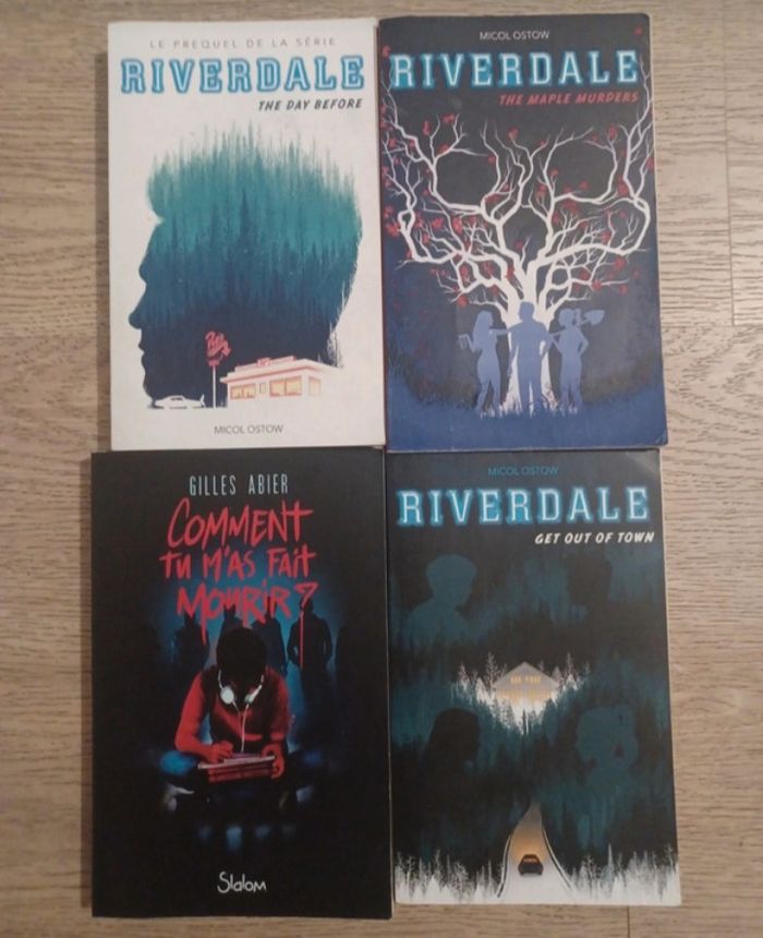 Lot de 4 livres