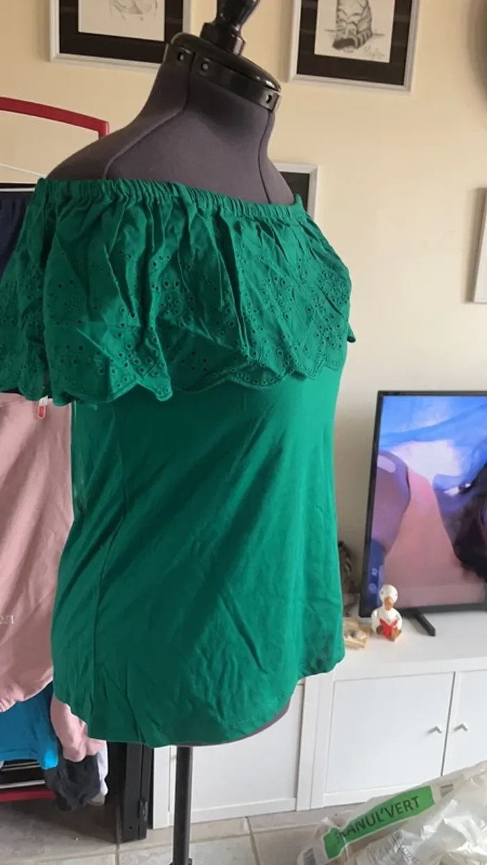 Chemise verte - photo numéro 2