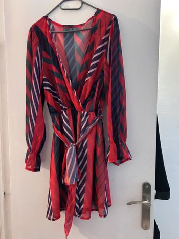 Robe manche longue taille L