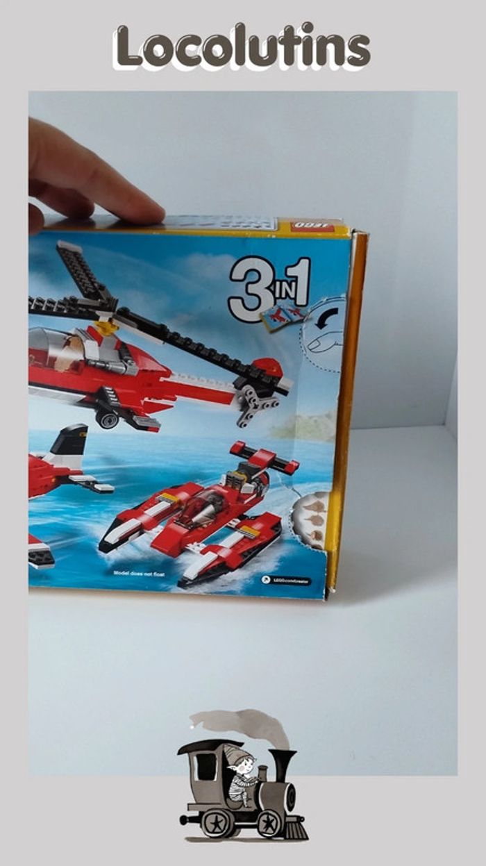 🚂 L'avion à hélices Lego Creator 31047 - photo numéro 8