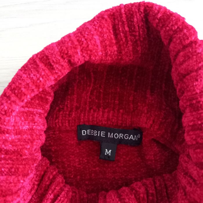 Pullf femme à col roulé rouge Debbie Morgan taille M - photo numéro 4