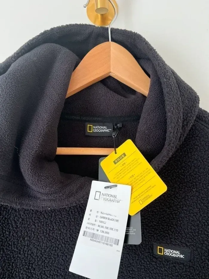 Veste polaire à capuche National Geographic Korea taille L neuve avec étiquette et sac - photo numéro 7