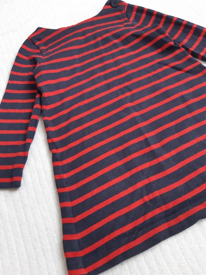 Robe rayée manche longue Petit Bateau 3 ans - photo numéro 2