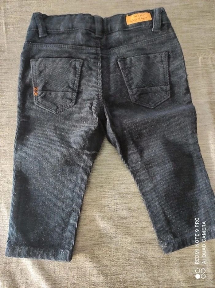 Pantalon velours Zara 3-6 mois - photo numéro 4