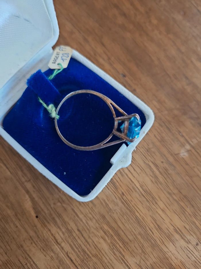 Bague aigue marine - photo numéro 3
