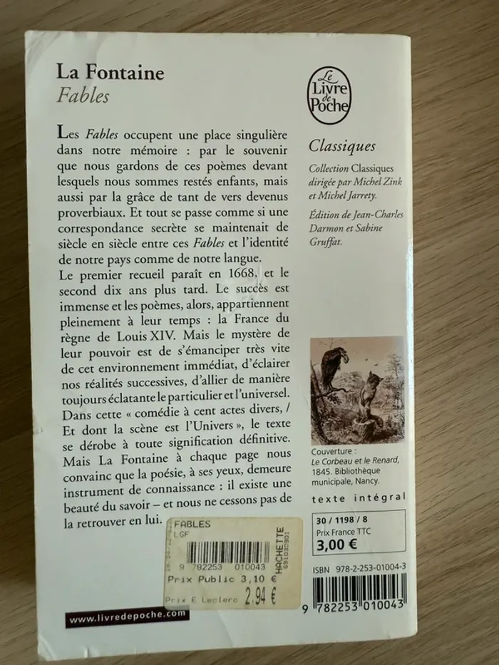 La Fontaine fables - photo numéro 2