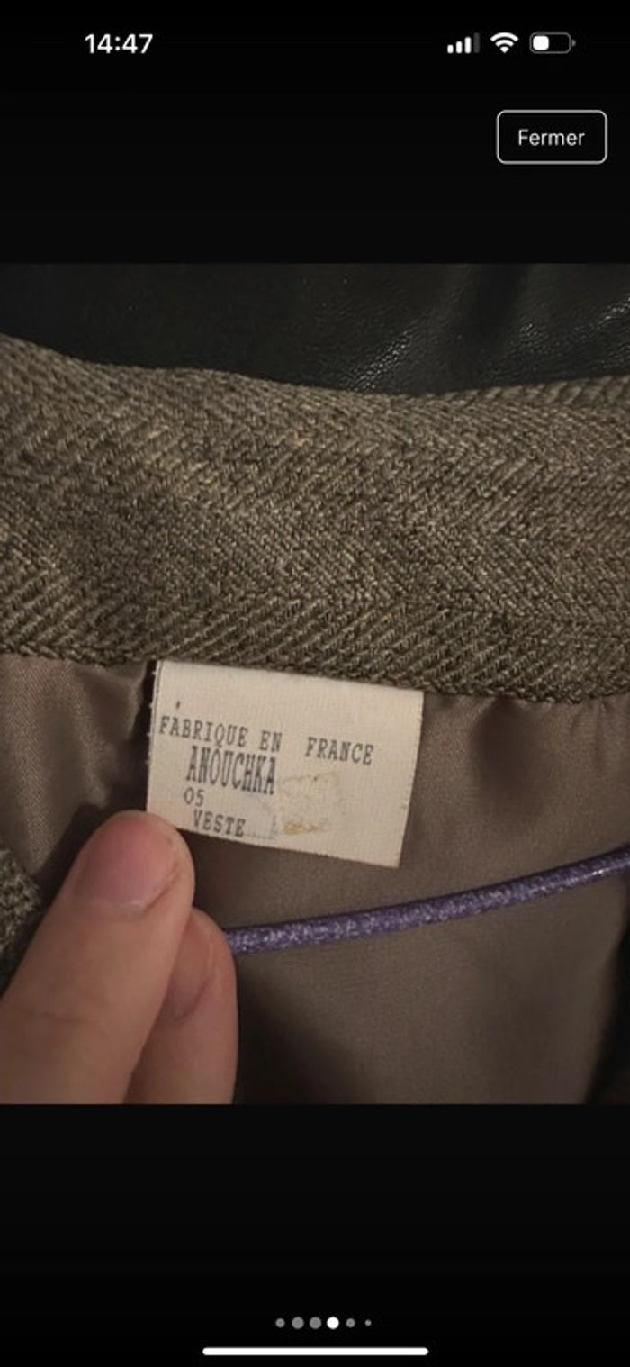 Veste anouchka fabrication française vintage - photo numéro 4