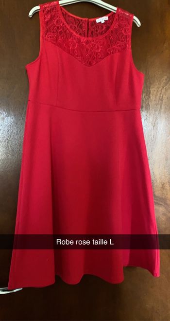 Robe rose