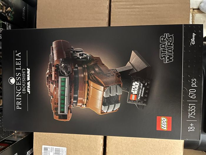 Lego 75351 NEUF Le casque de la Princesse Leia (Boushh) Lego Star Wars
