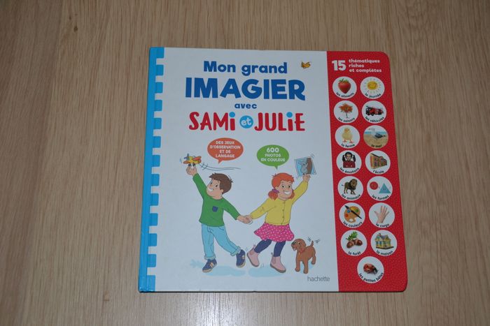 Sami et Julie – Mon grand imagier *Hachette*